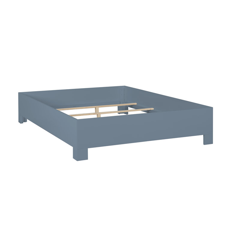 16" Standard Bed Frame, Queen, Regatta Blue