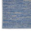 Tapis extérieur antidérapant à rayures bleues et grises 3 pi x 5 pi