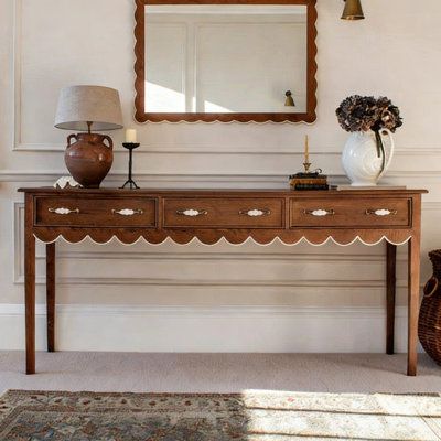 Console rétro de style français