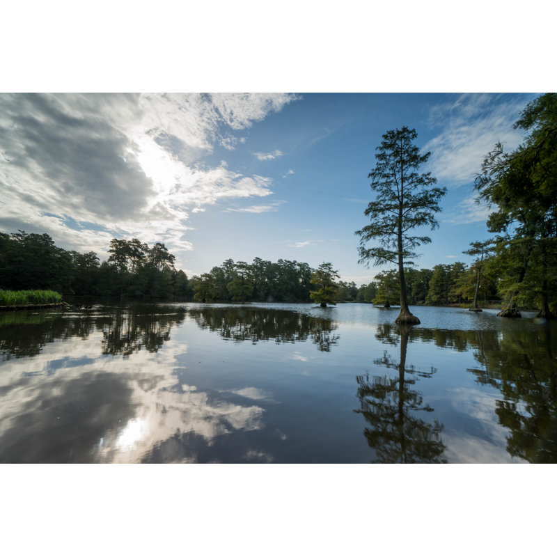 Lake by Makasana - Wrapped Canvas Print, 61cm H x 91cm W