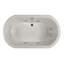 Baignoire encastrée en chromage 60 po x 42 po Anza ™ Salon-40093304