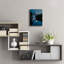  «Chicago Blue Reflection» par Epic Portfolio, art mural en verre acrylique, 12 po x 16 po
