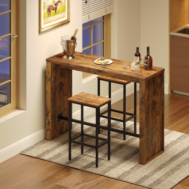 35.8" Tall Bar Table,Dining Table,Counter Height Bar Table