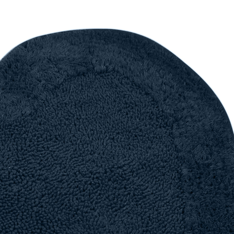 Goulven Non-Slip Bath Rug, Blue