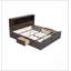 Lit plateforme très grand multi-rangement en bois-1247569903