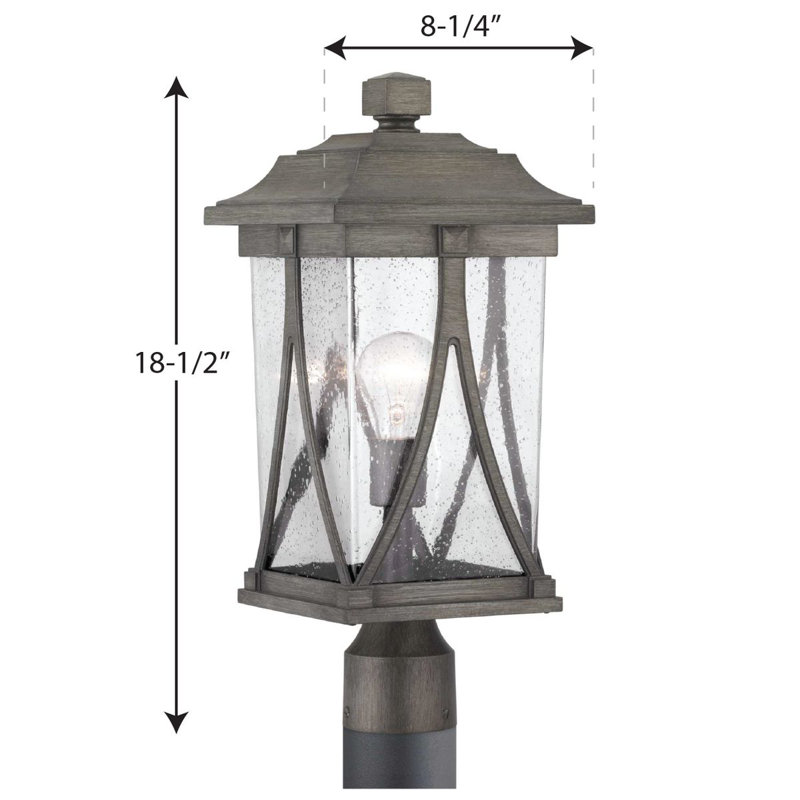 Seagraves Seeded Lantern Head, Antique Pewter