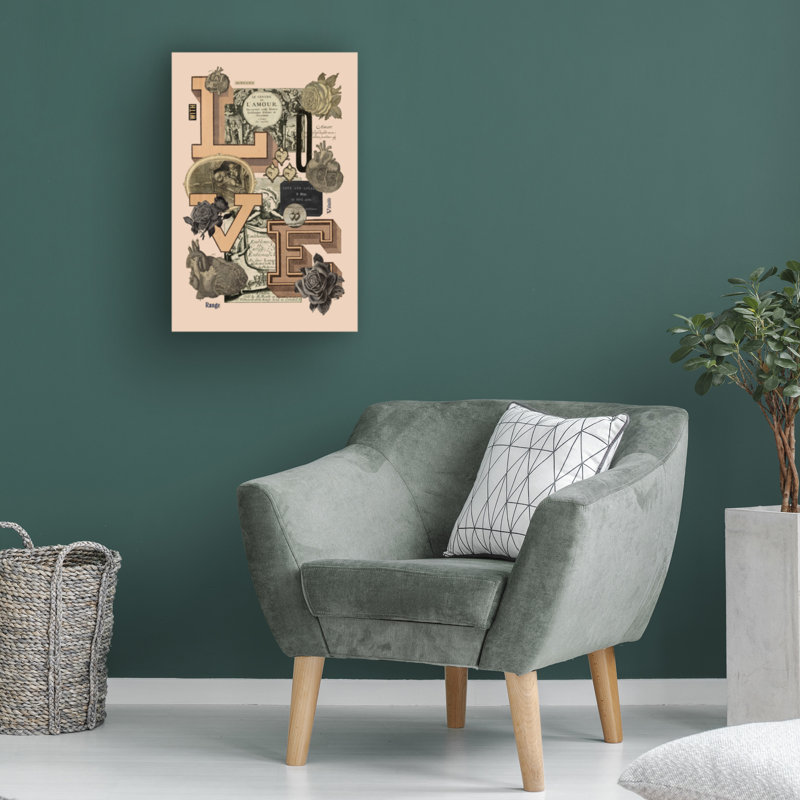 Art sur toile «Pawel bolognaise avec amour», H 19 po x l 12 po