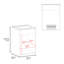 Meuble-lavabo flottant blanc Waconia-121074212