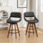 Shontina Faux Leather Swivel Bar Stool-481374836-502297924