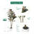 Artificial Potted Autumn Colored Rubber Tree 50in