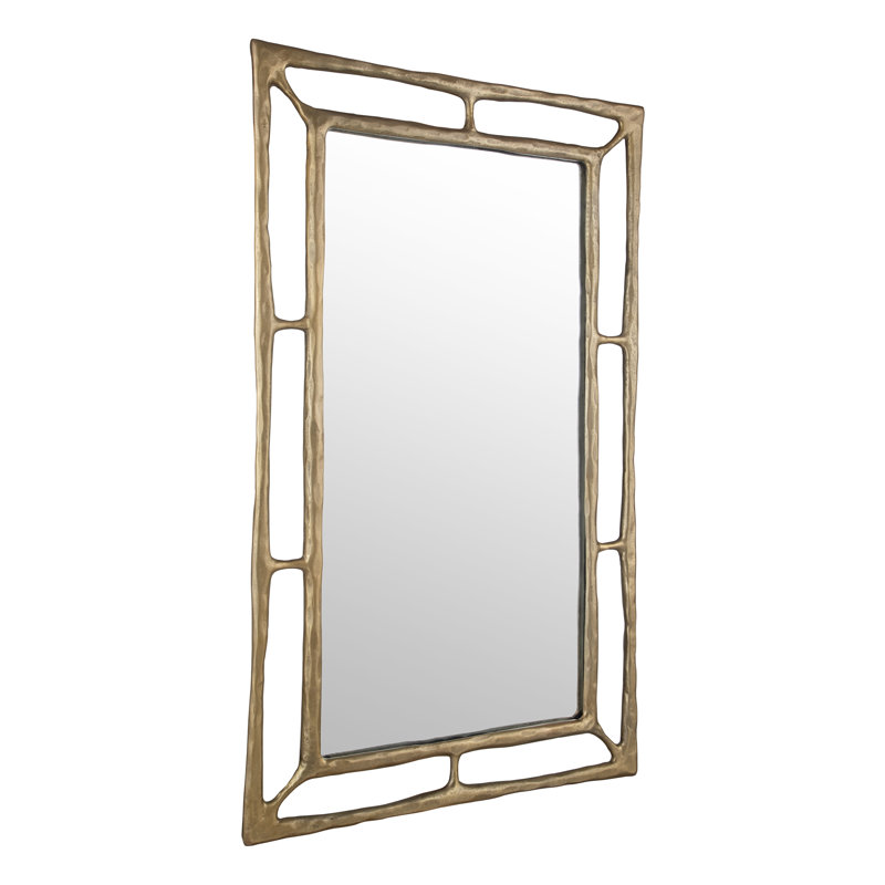 Felix Cast Aluminum Wall Mirror