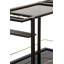 Solid Wood Bar Cart with Wheels-1646835054