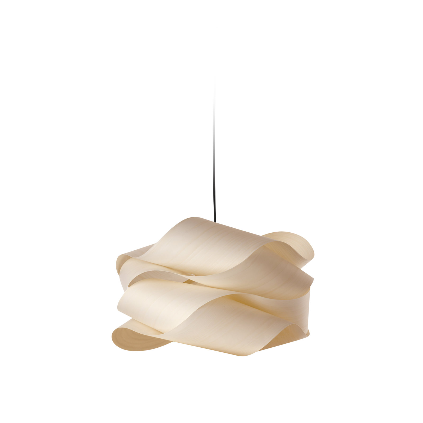 Single Light Dimmable Pendant, Ivory White, Matte White, 15.7" H x 27.1" W x 27.1" D
