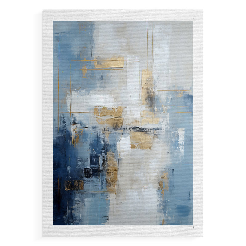 Série ABSTRACT Dxxxxi - Impression sur toile seulement - non encadrée, H 27 po x l 18 po