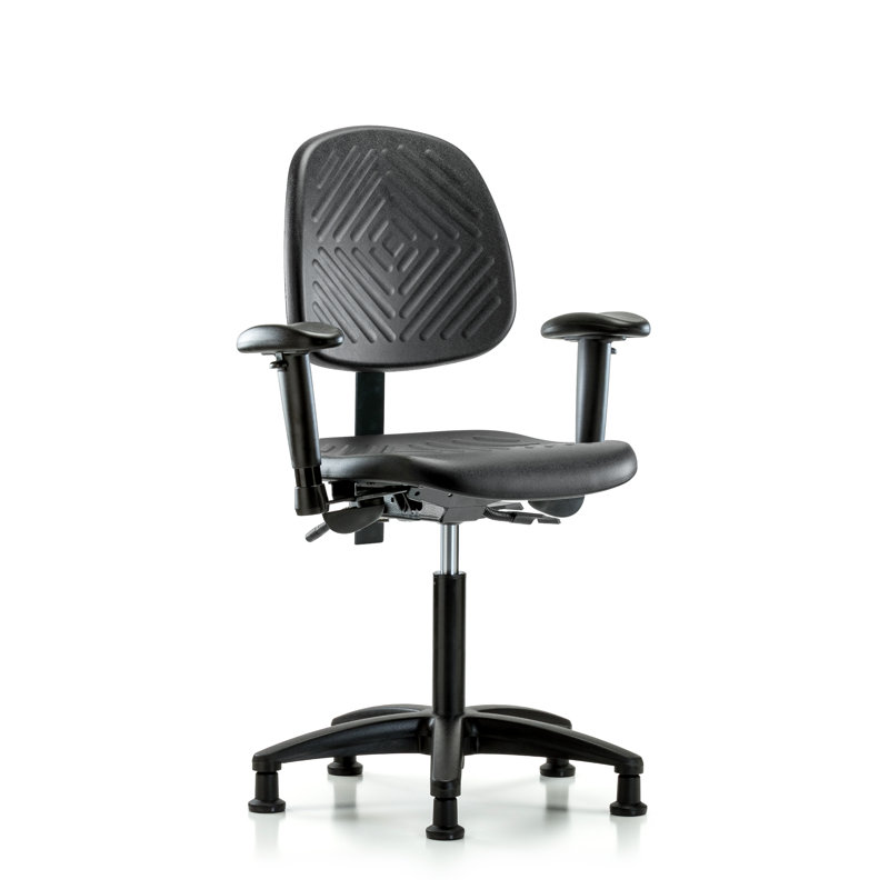 Kai Task Chair, Glides, Included, Adjustable