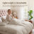 Linen Cotton Duvet Cover King Set - Soft Breathable Bedding Set with Natural Texture For All Season-1531976383-1540389419