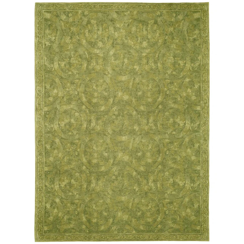 ASRS6099CGRLG Hand Knotted Wool Area Rug, Rectangle 14' x 20'