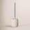Porte-brosse de toilette en céramique 15,37 po Sono