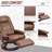 PU Swivel Manual Recliner Chair-11977092