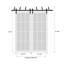 Portes coulissantes de grange coulissantes pour garde-robe | Ego 5006 | Ensemble de quincaillerie Modern Rails | Portes de garde-robe de chambre en bois massif-99700214-99700216