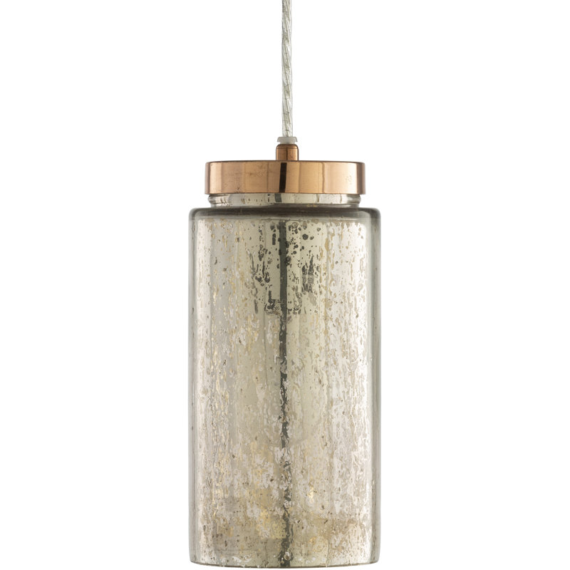 Solvejg 1 - Light Antique Copper Single Pendant