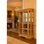 Donnelsville Solid Wood Lighted China Cabinet-1972424452