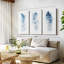 «Feather Ethnic Patterns Splash» sur toile-1107089255