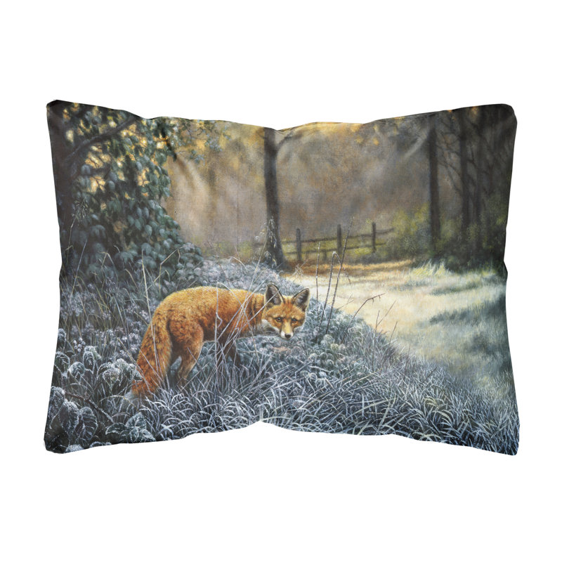  Coussin décoratif intérieur / extérieur Fox on the Hunt