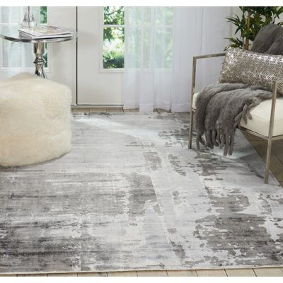 Sabara Rayon Abstract Indoor Rug
