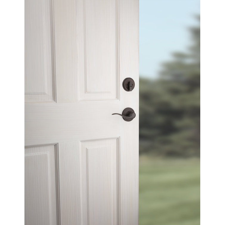 Toluca Inactive Passage Door Lever with Round Rosette