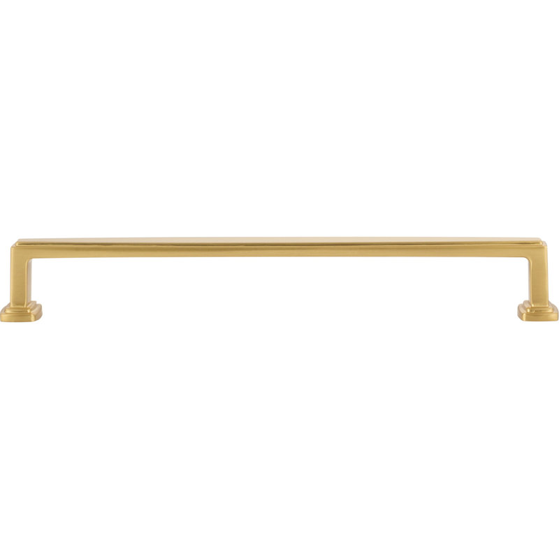 Richard Bar Pull, Brushed Gold, 7 9/16