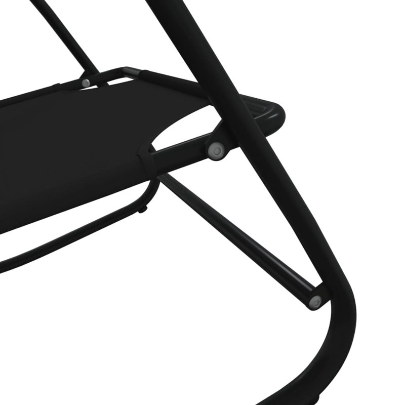 Darweshi Steel Outdoor Chair, Black