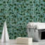Carrelage mosaïque en verre pour piscine-55624283