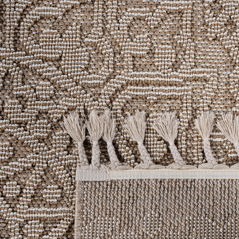 Tapis 8 x 10 Loom & Beige Medallion