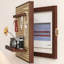 Tablette murale en bois massif-2144345570