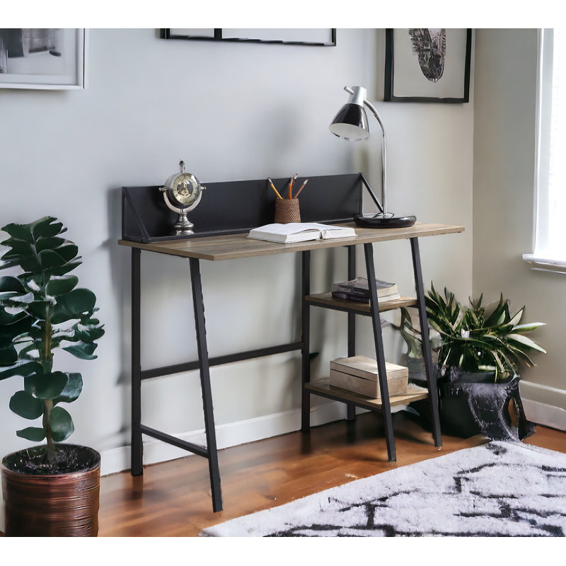 Bureau d'écriture Garima Rustic Oak