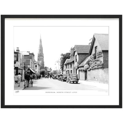 Horsham, North Street C1955 by Francis Frith - Single Picture Frame Print