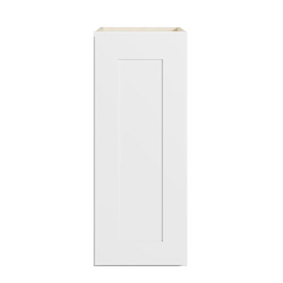 Armoire murale Modern Shaker, cadre en bouleau massif, boîte en contreplaqué de placage de bouleau, finition à base d'eau matte douce, tablette réglable, plusieurs largeurs (12 po à 39 po)