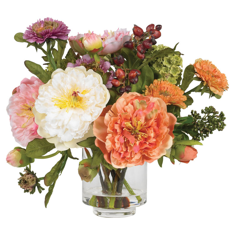  Peony Silk Arrangement