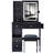 Versatile Desktop Vanity Table With Advanced Power Station And Comfortable Stool-753739550