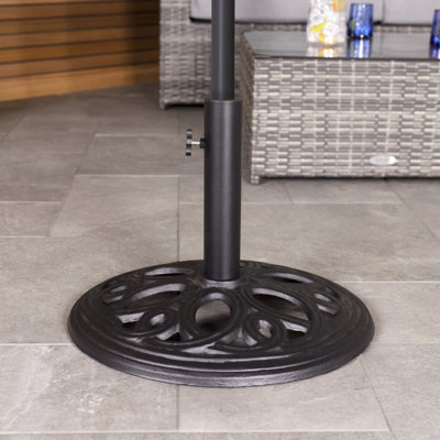 12kg Cast Iron Umbrella Base