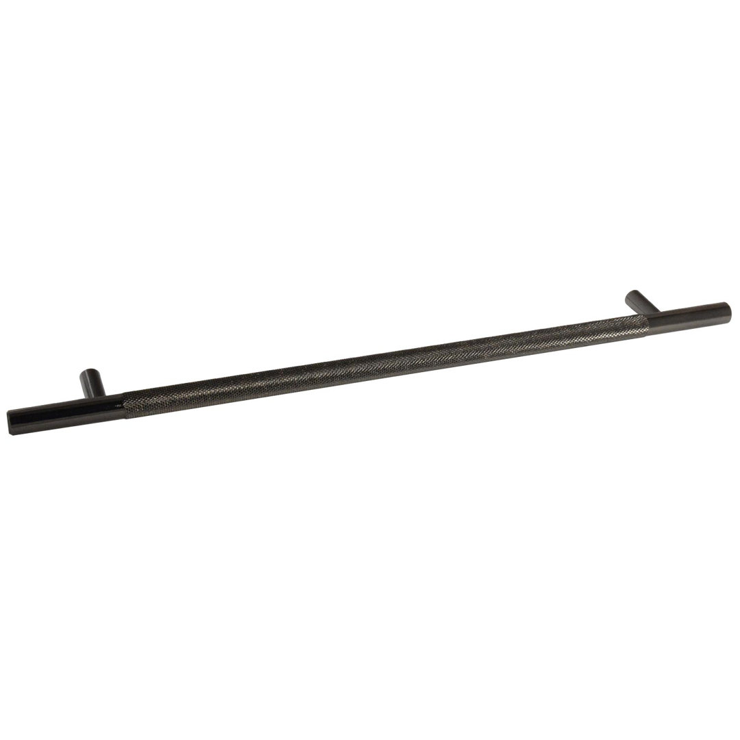 CKP Brand #3485 Origins Collection 11-5/16 In. (288Mm) Knurled Steel Bar Pull, Graphite CKP