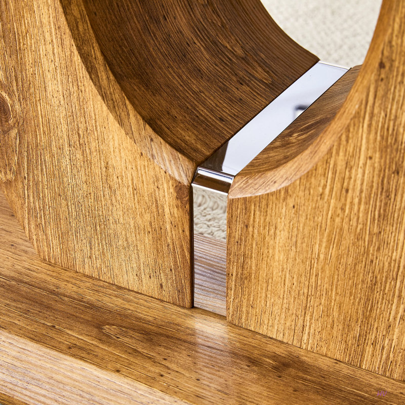 Ensemble de tables basses modernes et minimalistes en panneau de fibres à densité moyenne (carré et rectangulaire), décalcomanie texturée de table basse en panneau de fibres à densité moyenne, table d'appoint.