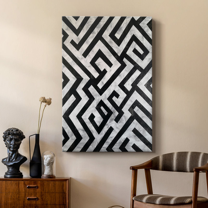 ABSTRACT Series LI -Custom Wrapped Gallery Cavas