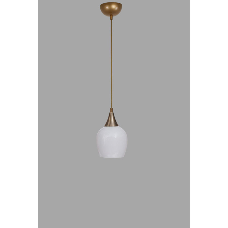 Lustre, Blanc / Doré