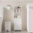 Bathroom Storage Cabinet, Corner Floor Cabinet with Doors and Adjustable Shelf, Narrow Toilet Paper Cabinet, Bathroom Organizer for Small Spaces-56294178-56294181