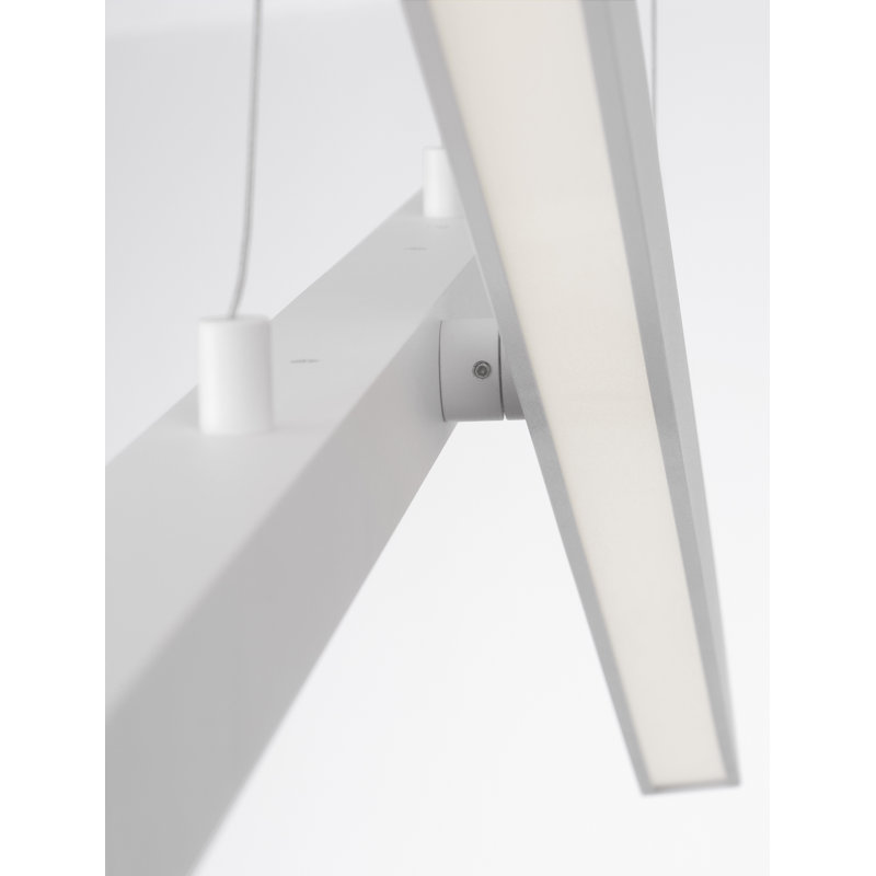 2 - Light White LED Unique/Statement Pendant
