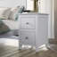 Ensemble de chambre à coucher en bois massif 3 pièces-2126442866