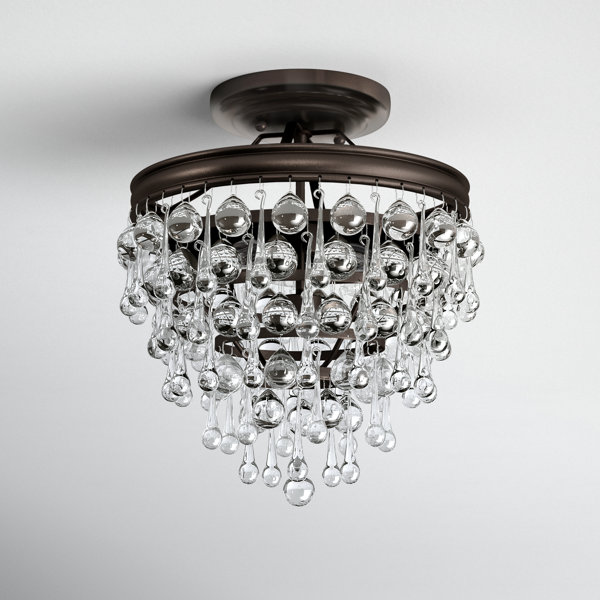 Birch Lane™ Alto Semi Flush Mount & Reviews | Wayfair