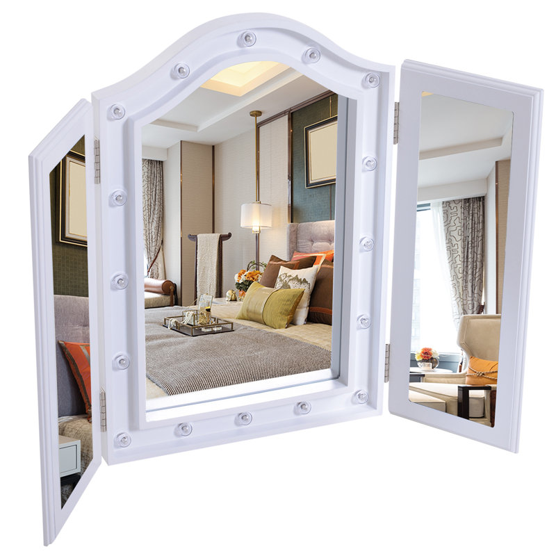 Larose D-Shaped Floor Mirror